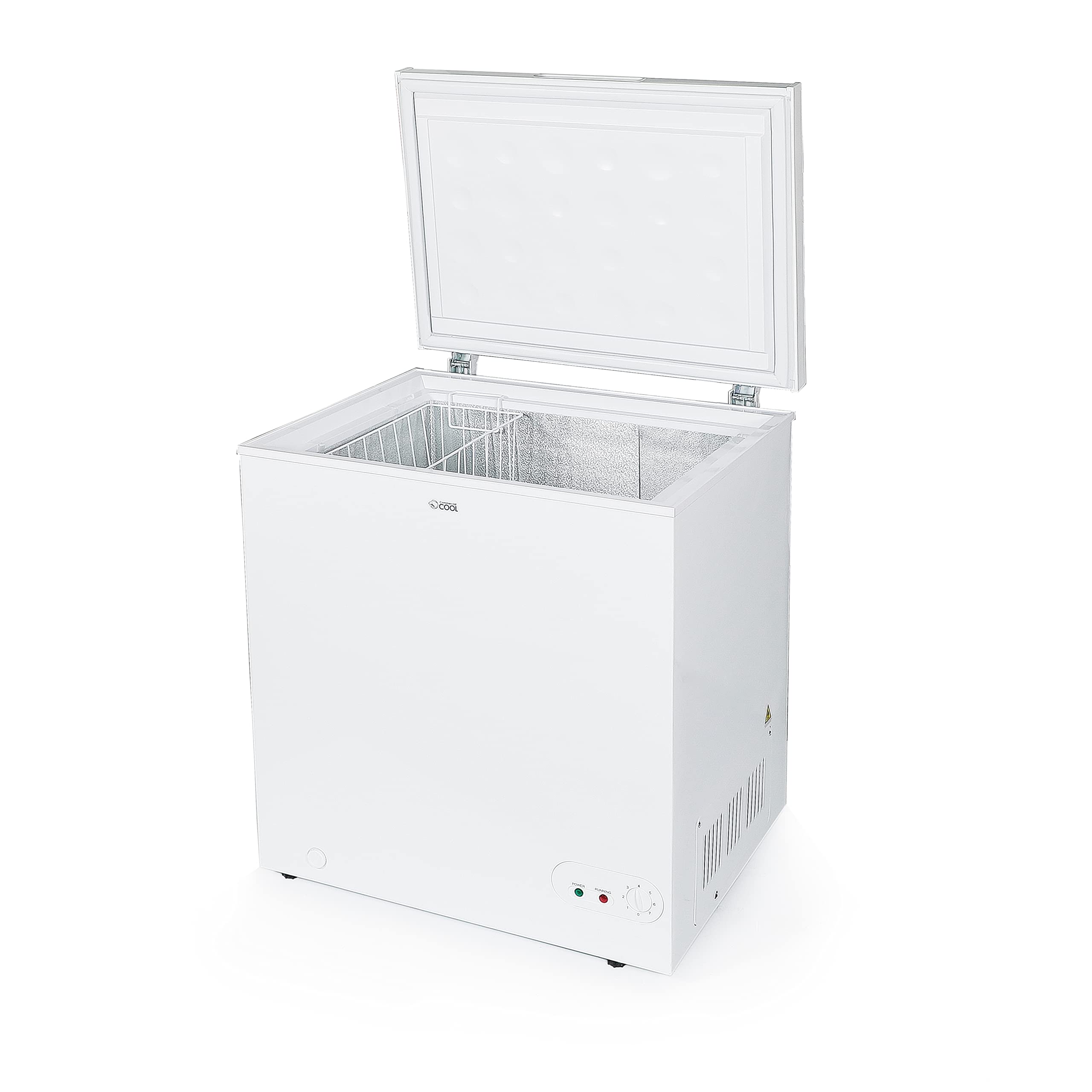 Commercial Cool 5.4 Cu. Ft. Chest Freezer,White on Fridge.com