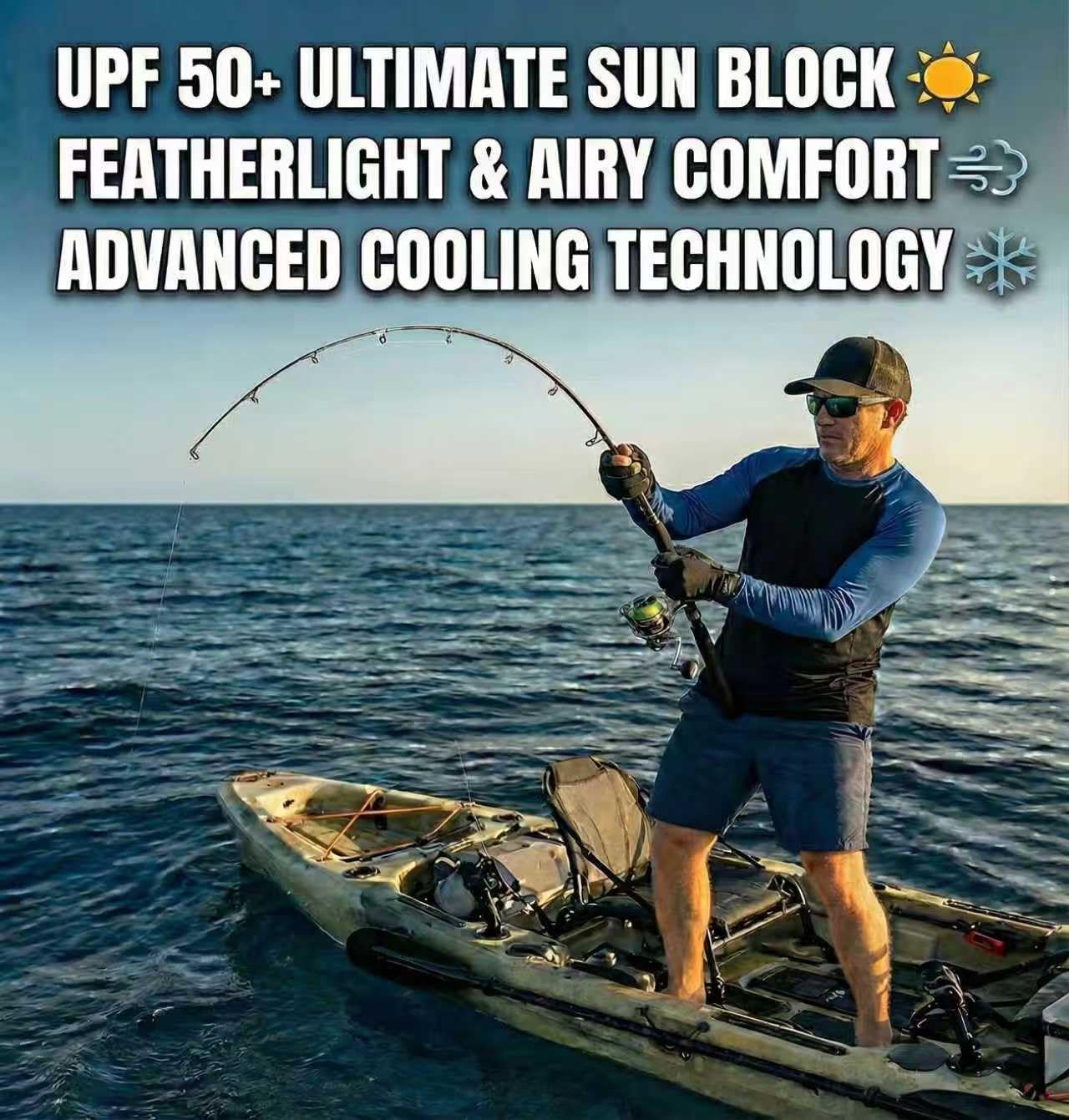 Men's Compression Shirt Long Sleeve 5-Pack, Athletic Base Layer Workout Top, Moisture Wicking Gym Running T-Shirt Set - Image 5