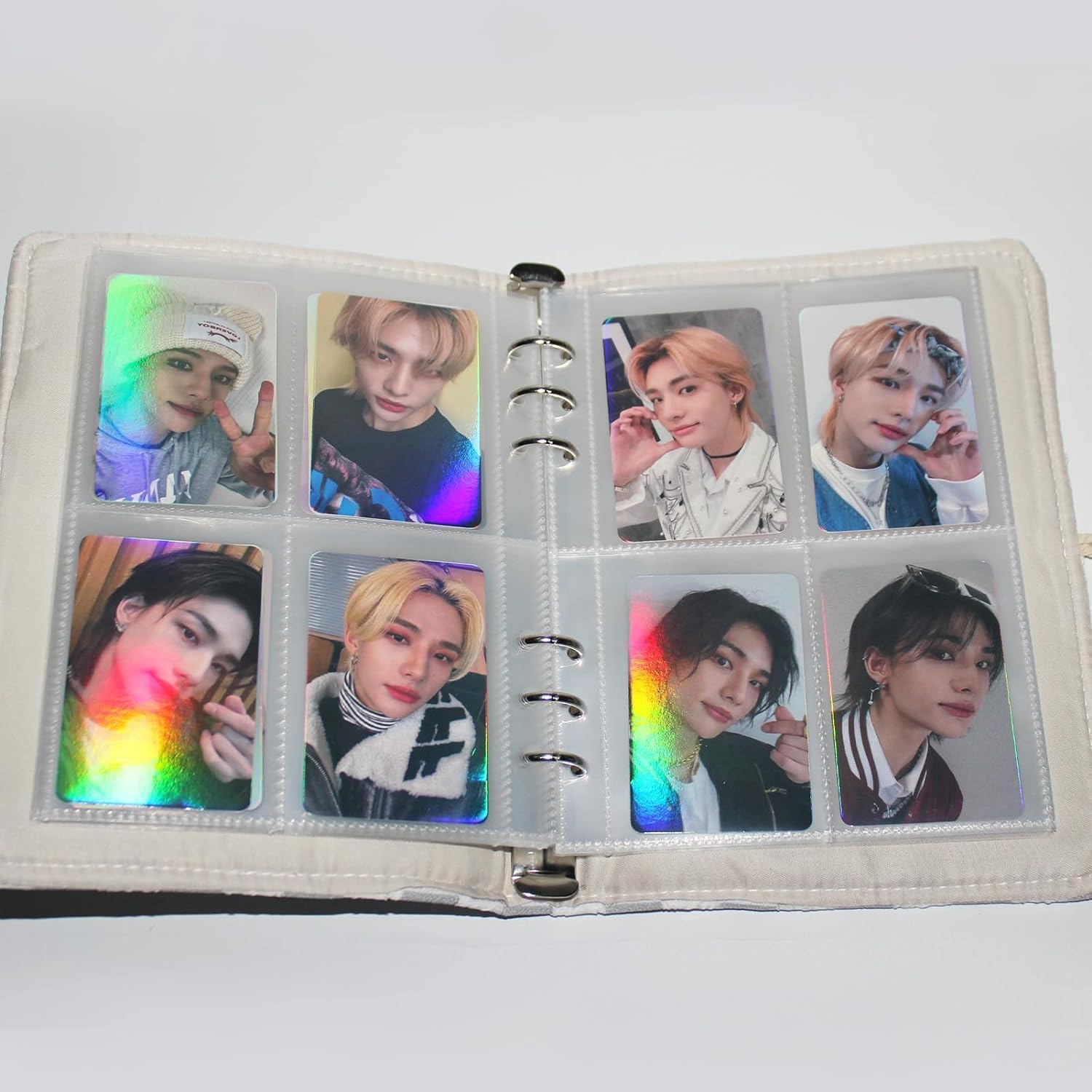 Stray Kids Hyunjin Photocard Laser New Album Mini Photo Card Mini Poster Fan Caedeu 50pcs