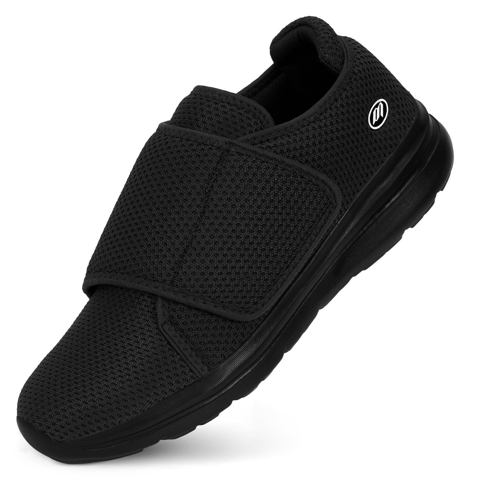 Scarpe per diabetici, da uomo, da donna, extra large, con chiusura in , ultraleggere, ortopediche, con suola in memory foam, traspiranti, per piedi gonfi