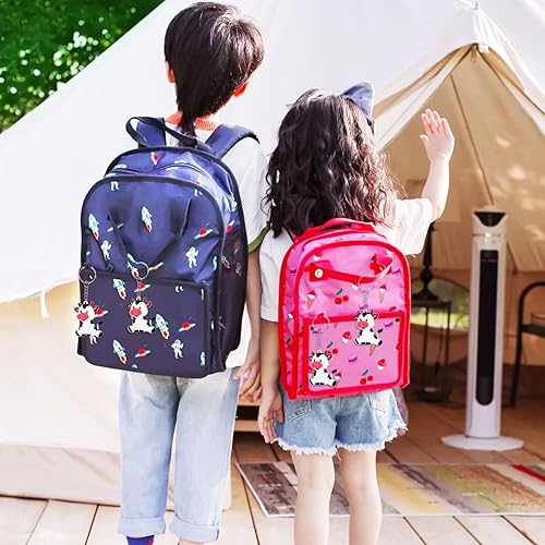 Miniatura 5 de CiciBear Paquete de 24 llaveros de vaca para decoración de fiesta para invitados, fiesta temática de vaca, animales de granja, baby shower, fiesta