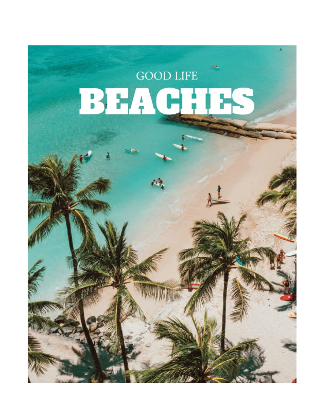 Livre décoration Beaches faux livre de table basse moderne