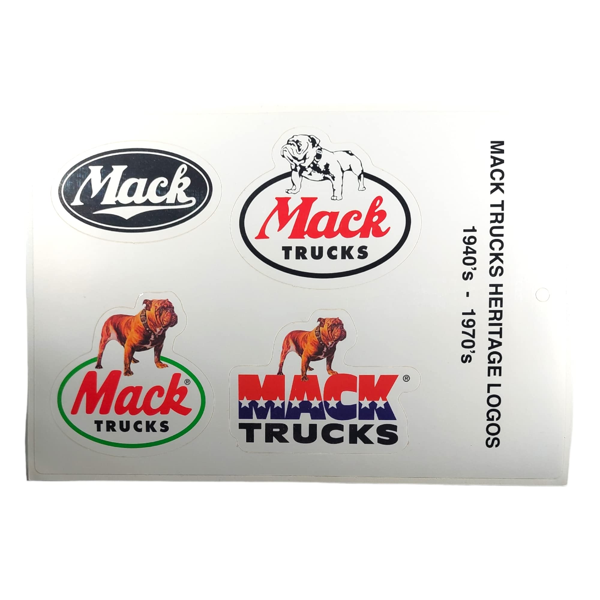 Mack Trucks Decal Sheet