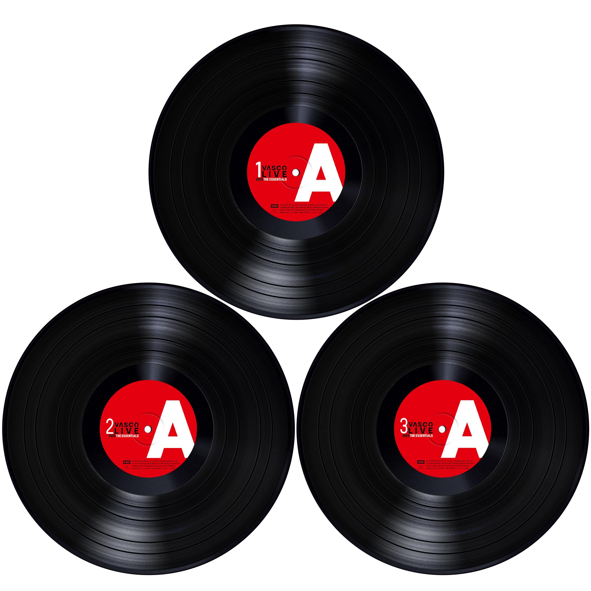 VASCO LIVE 2025 – THE ESSENTIALS (3LP STANDARD)