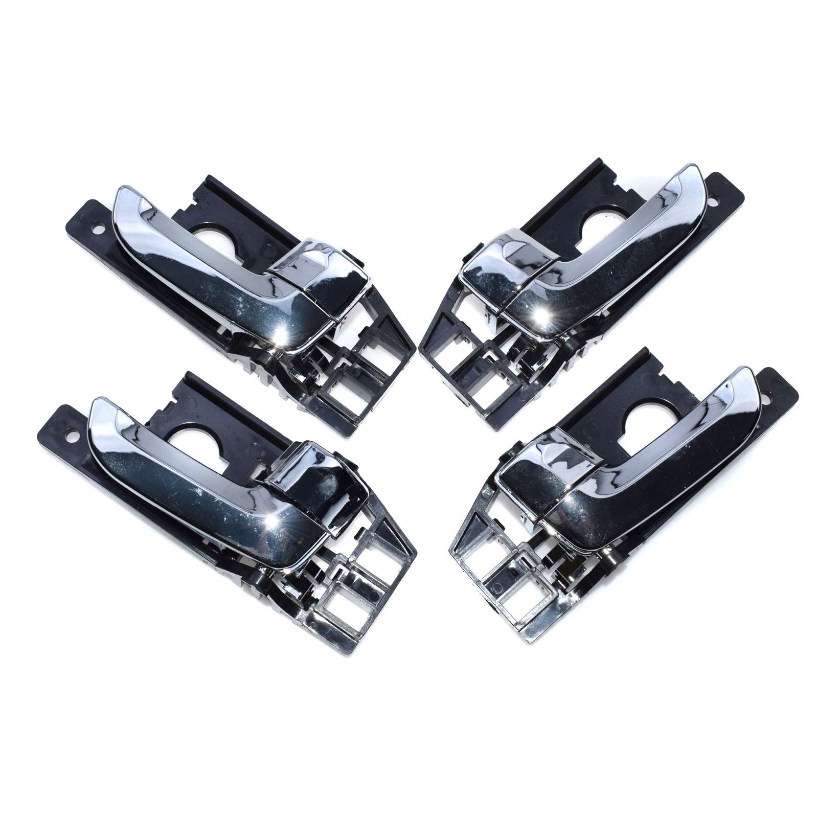 8 sztuk zestaw klamek do drzwi wewnętrznych z przodu tyłu lewego prawego, dla Kia, Sportage 2005-2010 826511F000 836611F000 826101F010