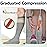 +MD 4 Pairs Compression Socks (15-20mmHg) for Women & Men - Cushion Knee High Socks for Running, Medical, Athletic, Nurses, Travels, Edema, Anti-DVT, Varicose Veins, Shin Splints 4DKGrey 9-11