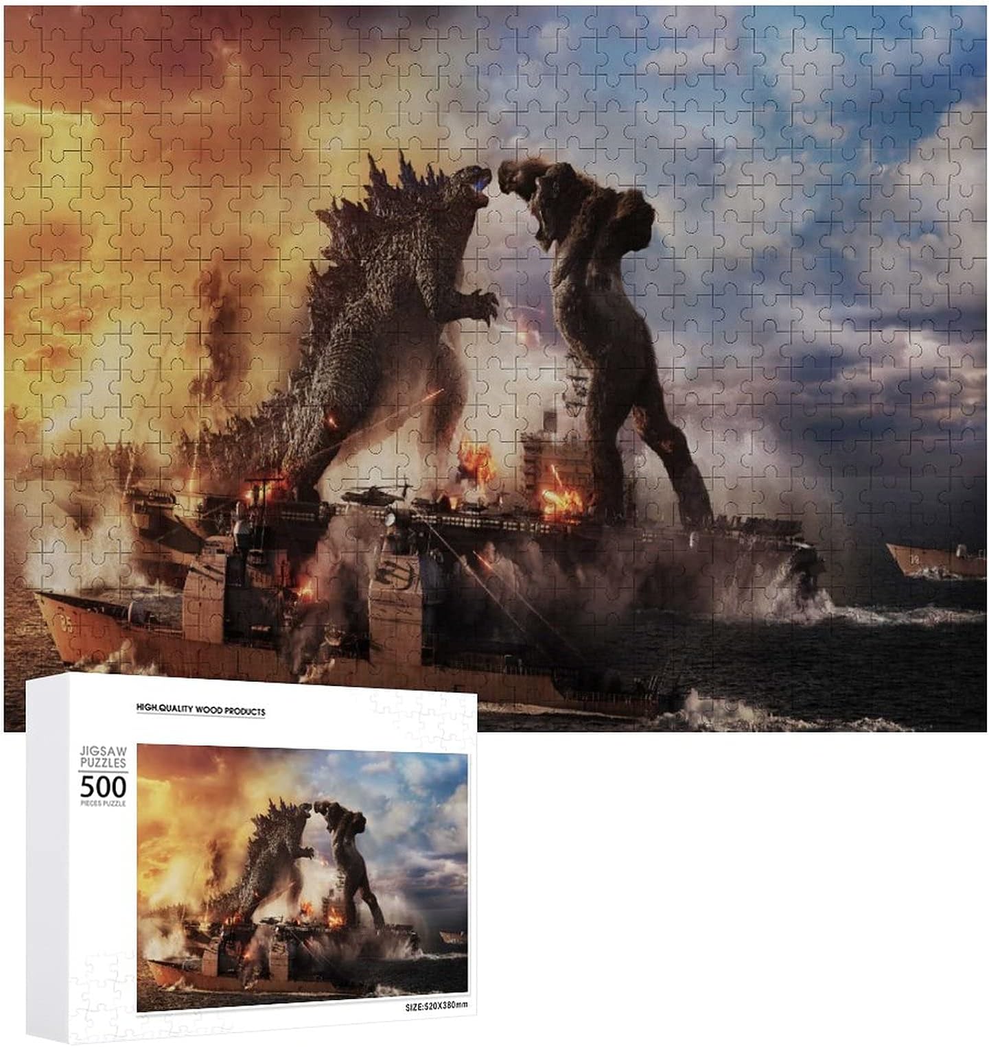 ゴジラジグソーパズル Amazon.co.jp: ゴジラ ジグソーパズル 500/1000