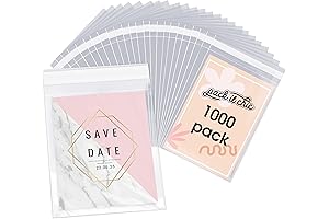 Pack It Chic 4x6 Cookie Bags (1000 Pack)