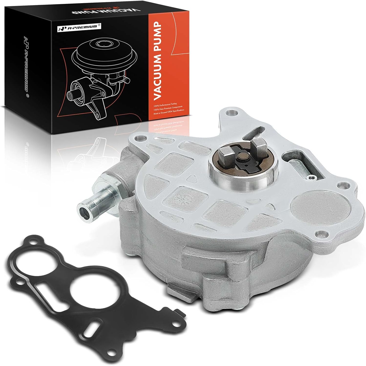 A-Premium Vacuum Pump Compatible with Volkswagen & Audi Models - Jetta 2009-2014, Passat 2012-2014, Golf 2010-2014, Beetle 2013-2014, A3 2010-2013, 2.0L