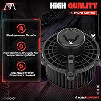 Vista 3 de MAYASAF 700138 Conjunto de motor de ventilador HVAC con jaula de ventilador para Kia 2004 2005 2006 2007 2008 2009 Spectra, 2005-2009 Spectra5