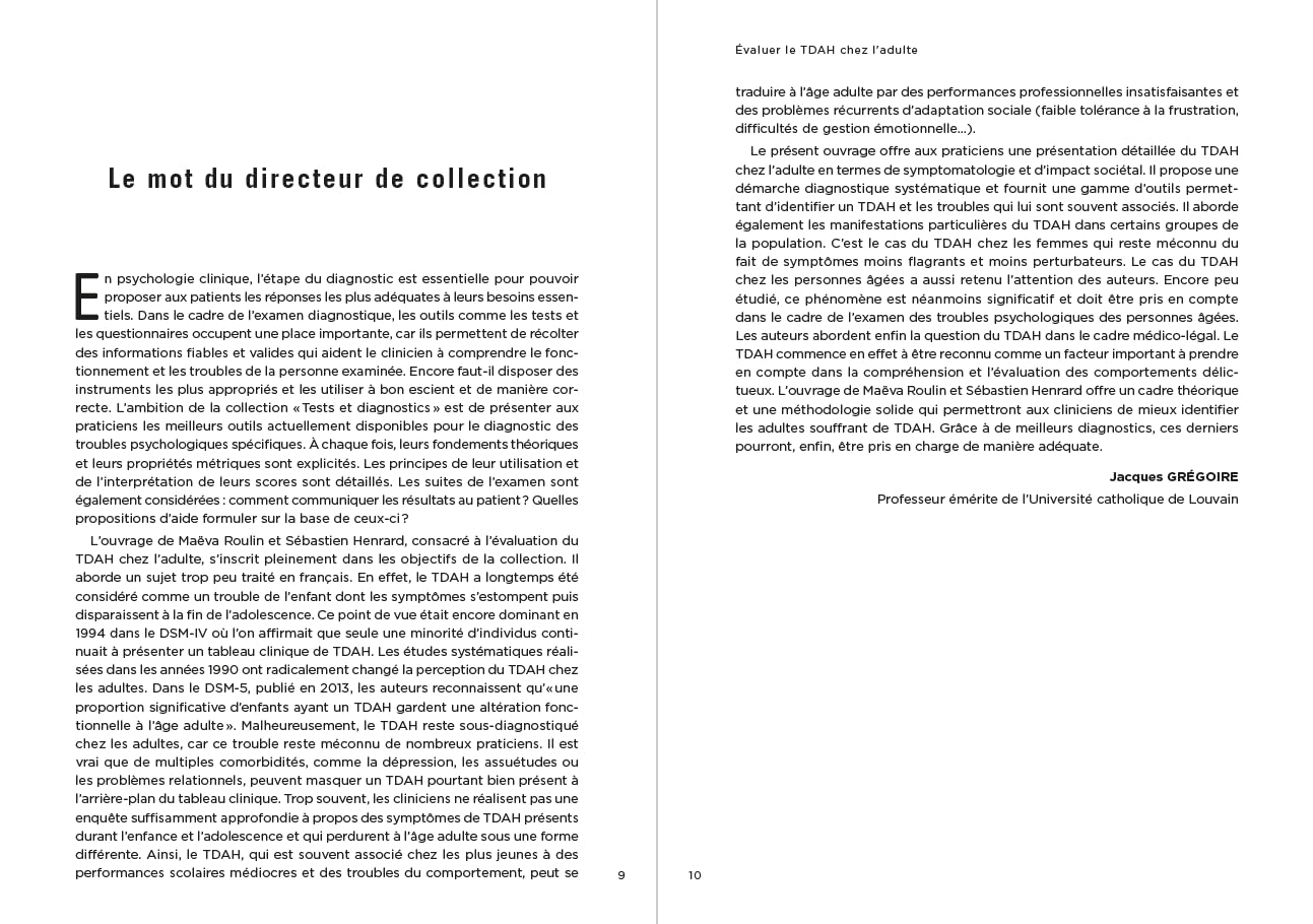 Évaluer le TDAH chez l’adulte: ASRS, DIVA-5, ACE+, BRIEF-A, UPPS, DERS...