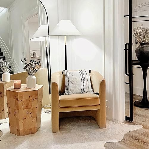 Miniatura 2 de Blue Page, Morocco - Funda decorativa de cojín de 18x18 pulgadas para cama y sofá, funda cuadrada estilo bohemio y casa de campo neutro con borlas y