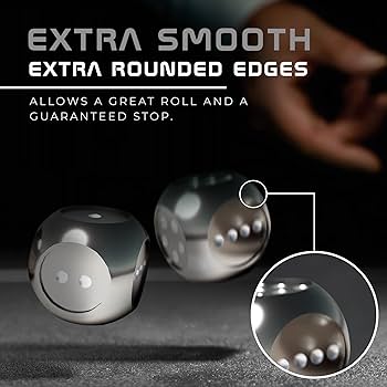 Amazon | AKO DICE II メタルダイス サイコロ 2個入り