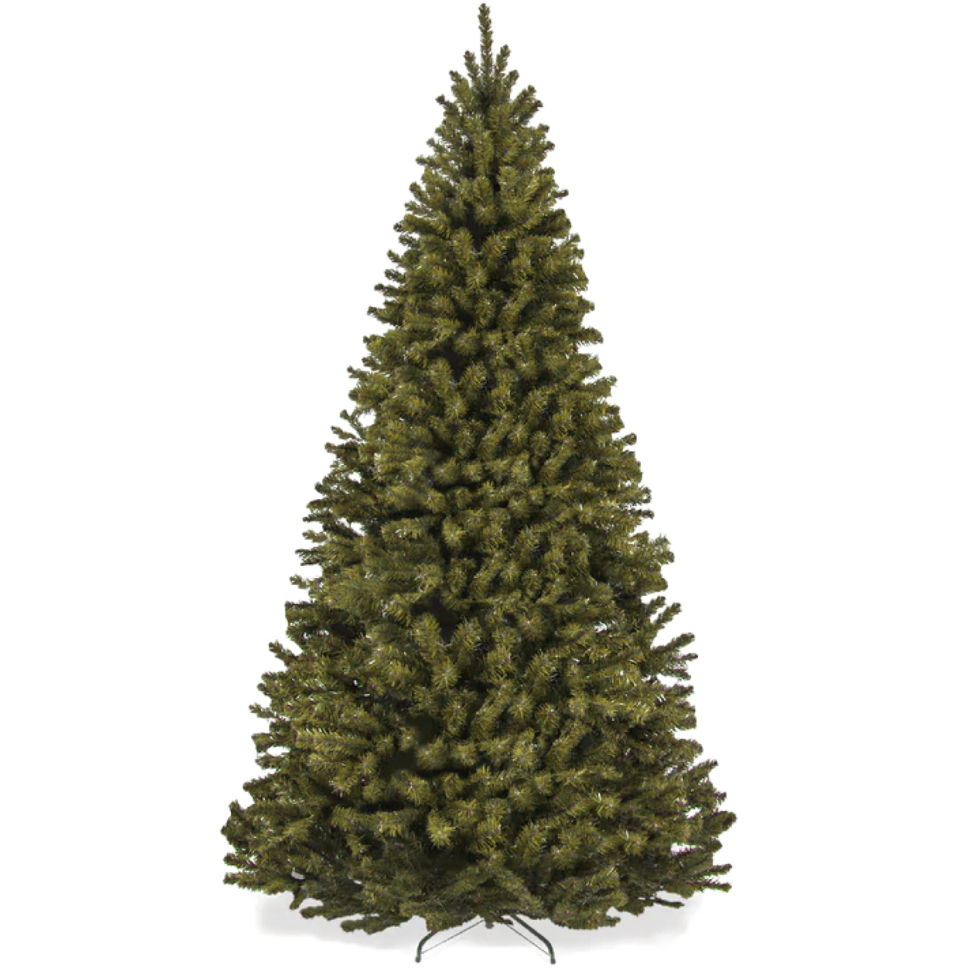 Best Choice Products Artificial Christmas Tree, 4.5ft Premium Unlit Realistic Spruce Holiday Décor w/Dense Branches, Easy Assembly, Metal Base - Green Spruce
