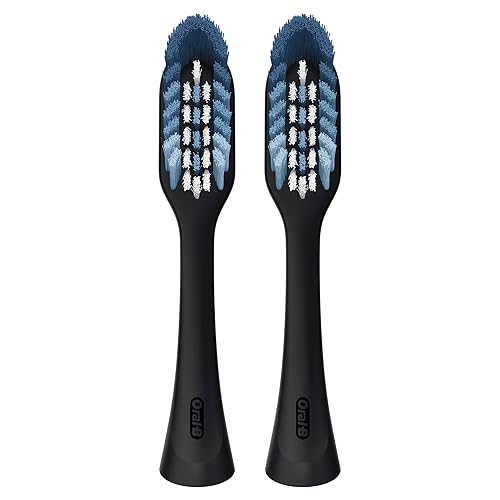 Miniatura 6 de Oral-B Cabezales de repuesto para cepillos de dientes Clic, 2 cepillos de dientes, cabezales de cepillo de repuesto negros