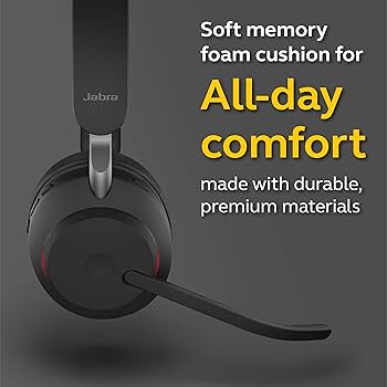 Amazon.com: Jabra Evolve2 65 UC Wireless Headset with
