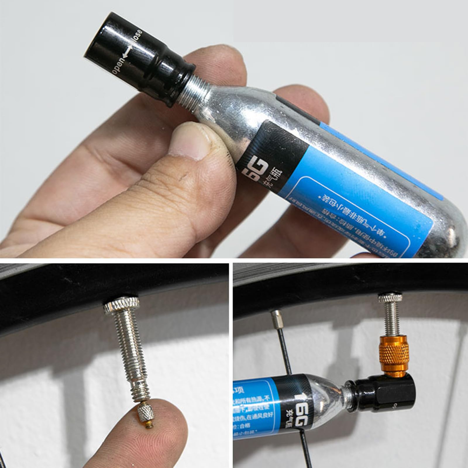 Riparazione pneumatici per bici da Set strumenti per foratura multifunzionali per biciclette Chiavi portatili Attrezzo per meccanico da ciclismo Kit pneumatici per bici con