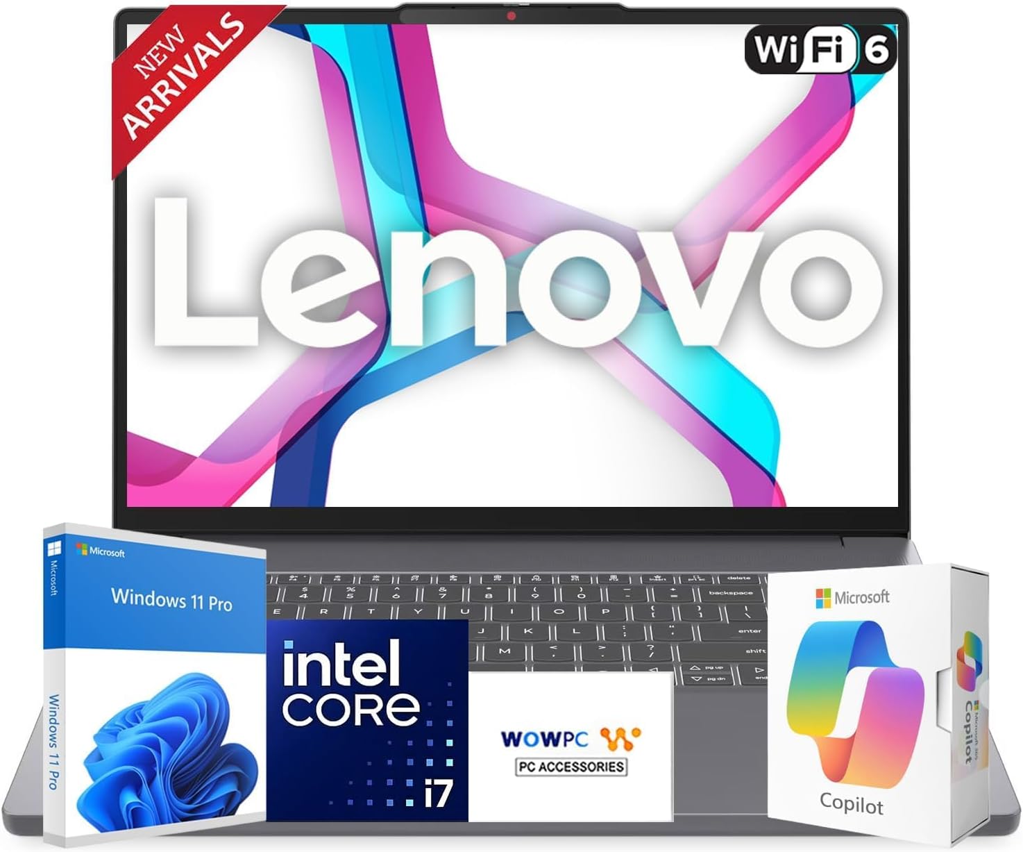 Lenovo New IdeaPad Slim 15.3" FHD Business Laptop, Intel 10-Core i7-13620H(Outperforms Ultra 7 225U), 16GB DDR5 RAM, 756GB Storage(External 500GB + 256GB PCIE),14.5-Hour Battery Life, Windows 11 Pro