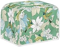 Vista 28 de doginthehole Cubierta para tostadora de libélula para cocina, fundas de electrodomésticos pequeños, estilo bohemio, para microondas, tostadora