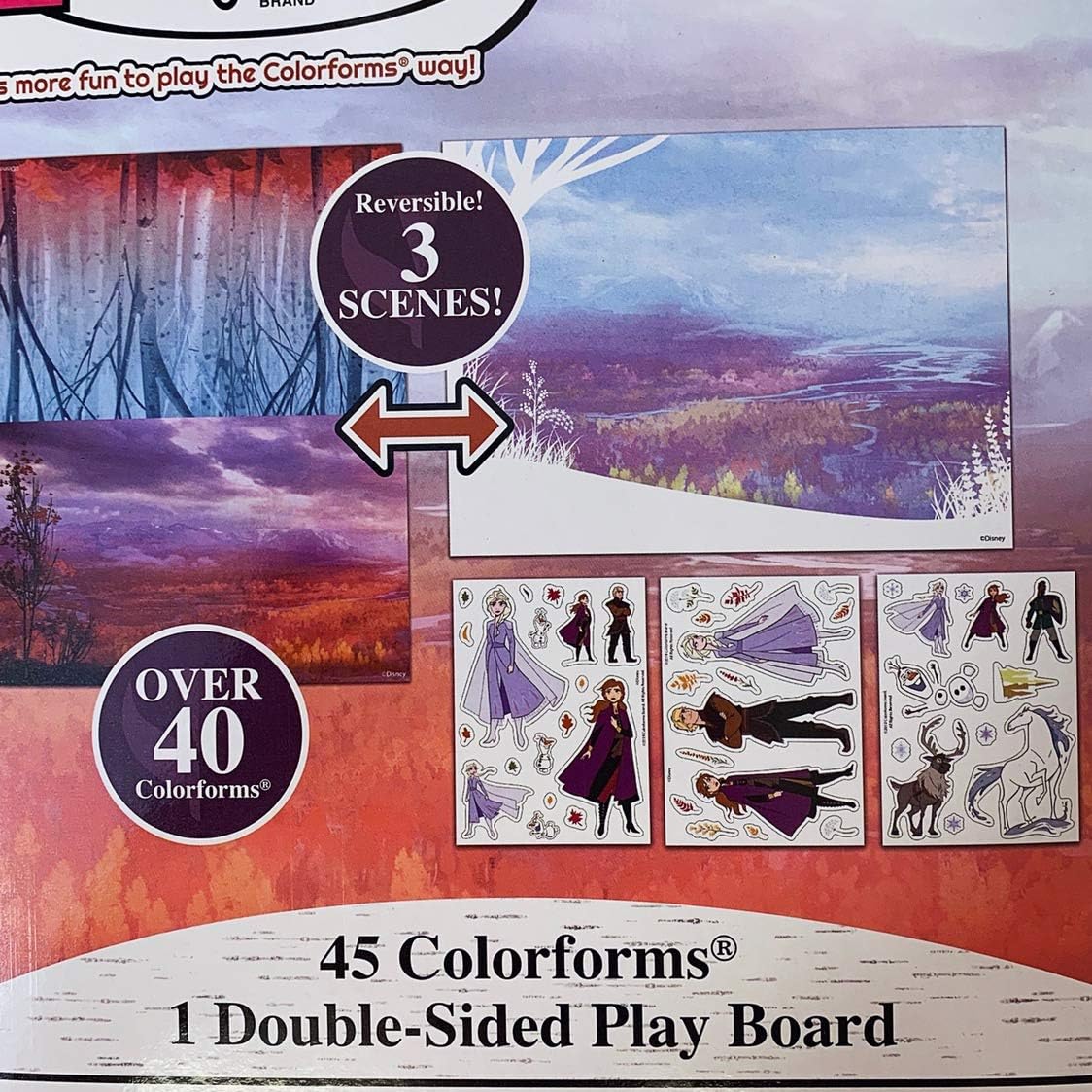 Colorforms Frozen 2 Sticker Story Adventure
