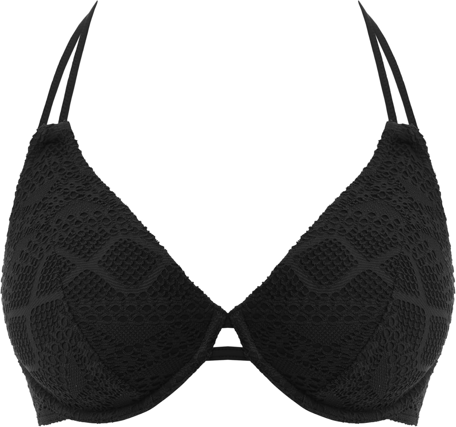 Freya Womens Floral Haze Uw Halter Bikini Top - Image 4