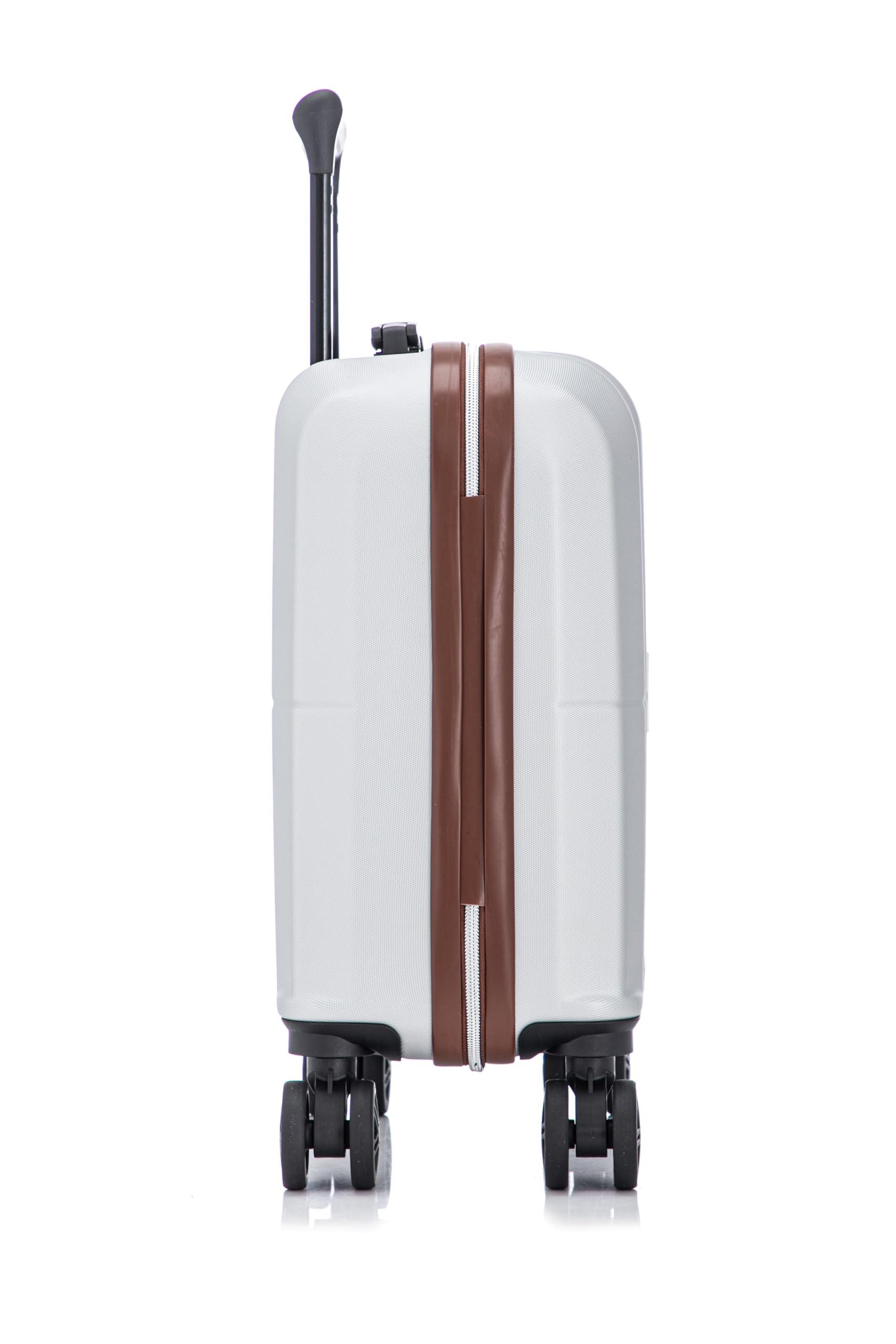 CELIMS - Maleta de Cabina 45x36x20 EasyJet y +65 Aerolíneas | Equipaje de Mano | Trolley Cabina | Doble Ruedas 360° | Ultraligera 2,2 kg | Ideal Aerolíneas Low Cost | Plata Esterlina
