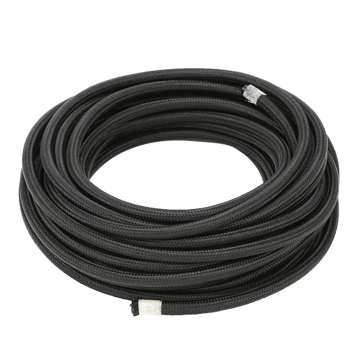 NUODIFAN 5m Textile Cable for Lamp 3-Core (3 x 0.75 mm²), Black, Cotton, ELECTRONIC_WIRE, Cable - Image 3