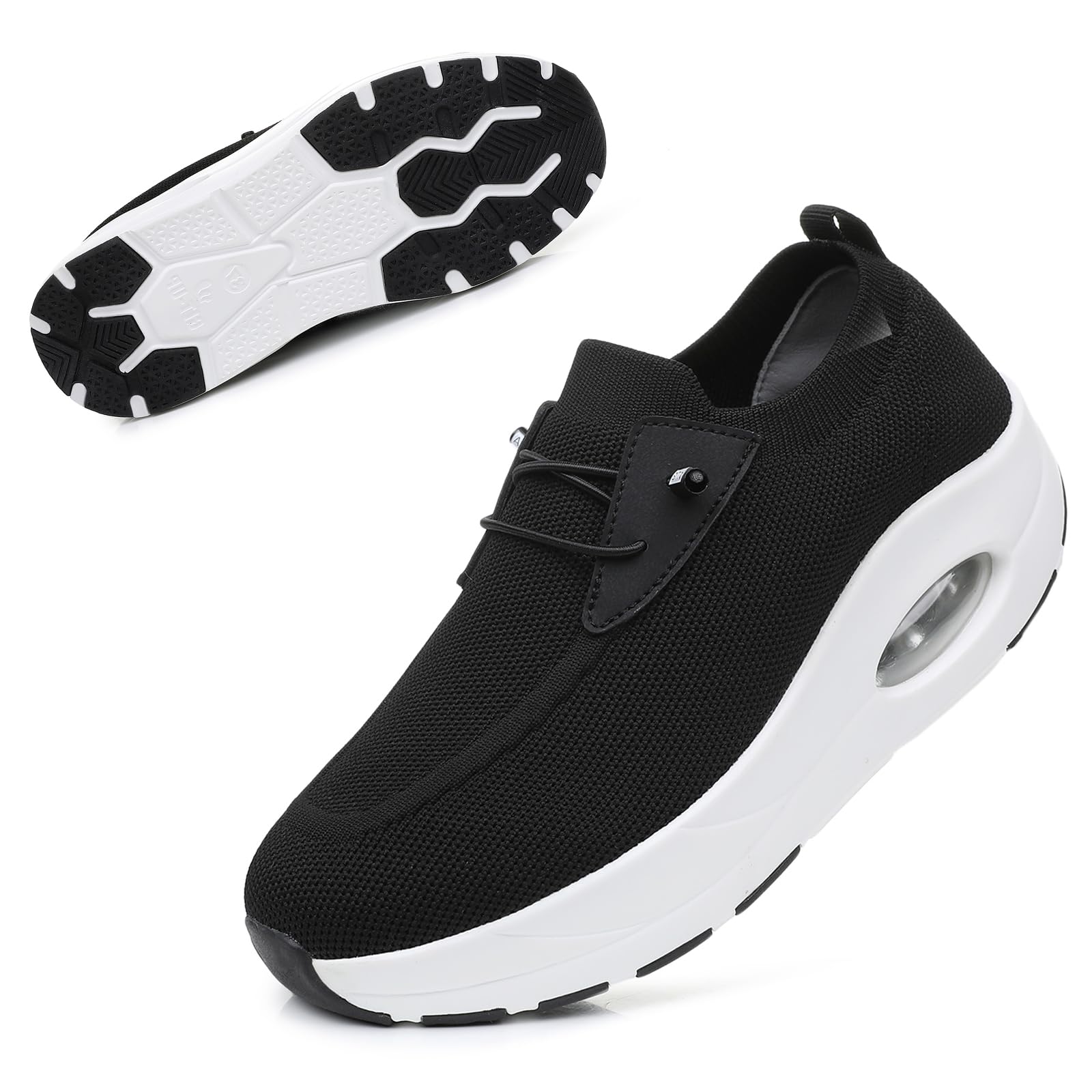 Git-up Women's Diabetic Walking Shoes Wide Toe Box Nursing Shoes