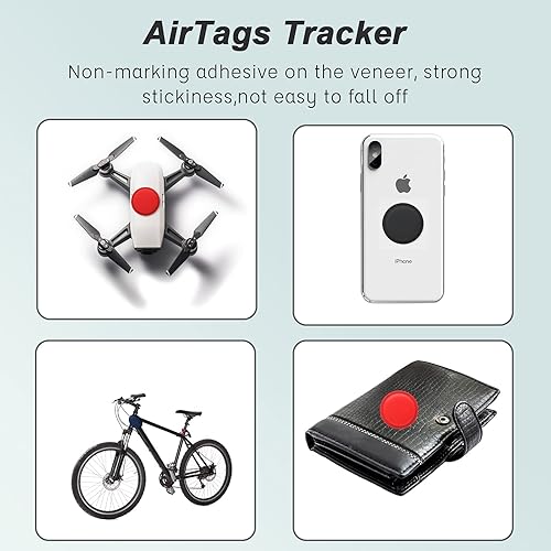 Miniatura 5 de LiZHi Funda para Apple Airtag Holder Airtag Case Cover Airtag Adhesivo Adhesivo Adhesivo de Silicona para TV Remoto de Coche AirTag Funda Teléfono