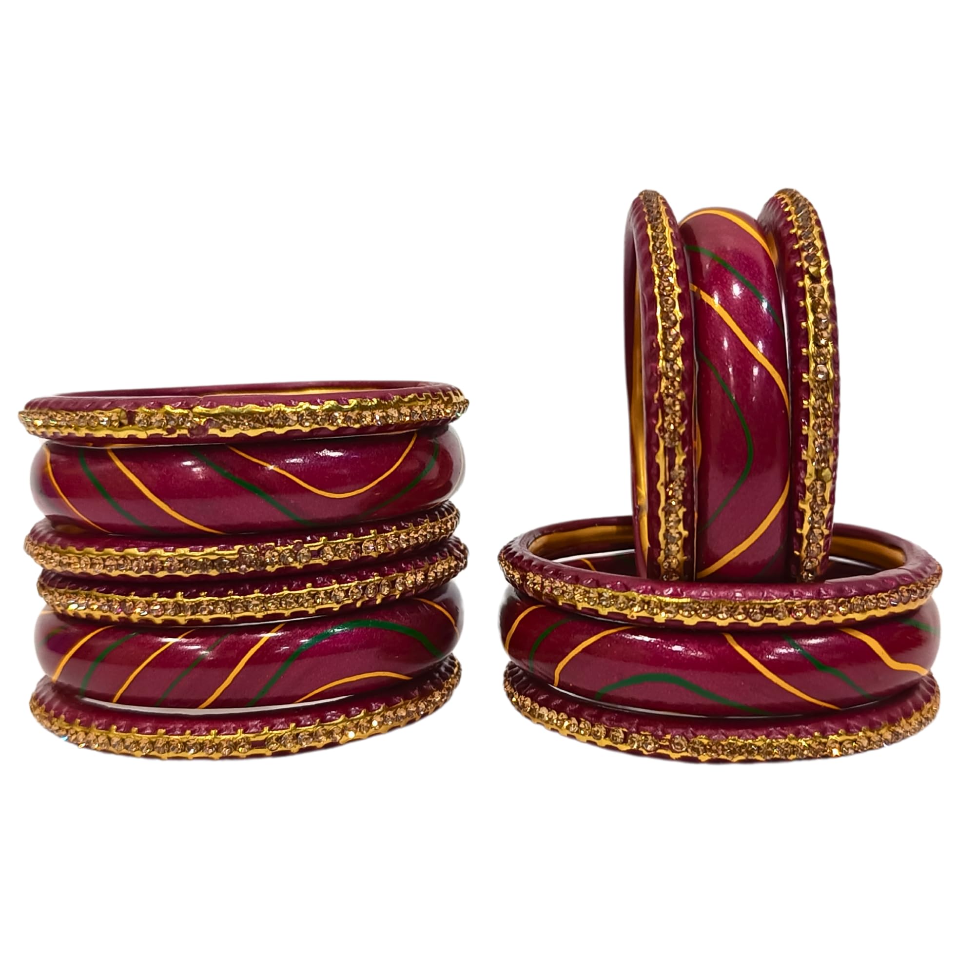 See full amazon price history chart for Lahthi Wala - Traditional Jaipuri Lakh Bangle Handmade Rajasthani Bangles for Women, Ethnic Wedding Set For Girls & Ladies, Gift For Wife (12 pis) Maroon 2.6 Lahthi Wala - Traditional Jaipuri Lakh Bangle Handmade Rajasthani Bangles for Women, Ethnic Wedding Set For Girls & Ladies, Gift For Wife (12 pis) Maroon 2.6 (B0CVDNS4PM) Amazon Price History, Amazon Price Tracker