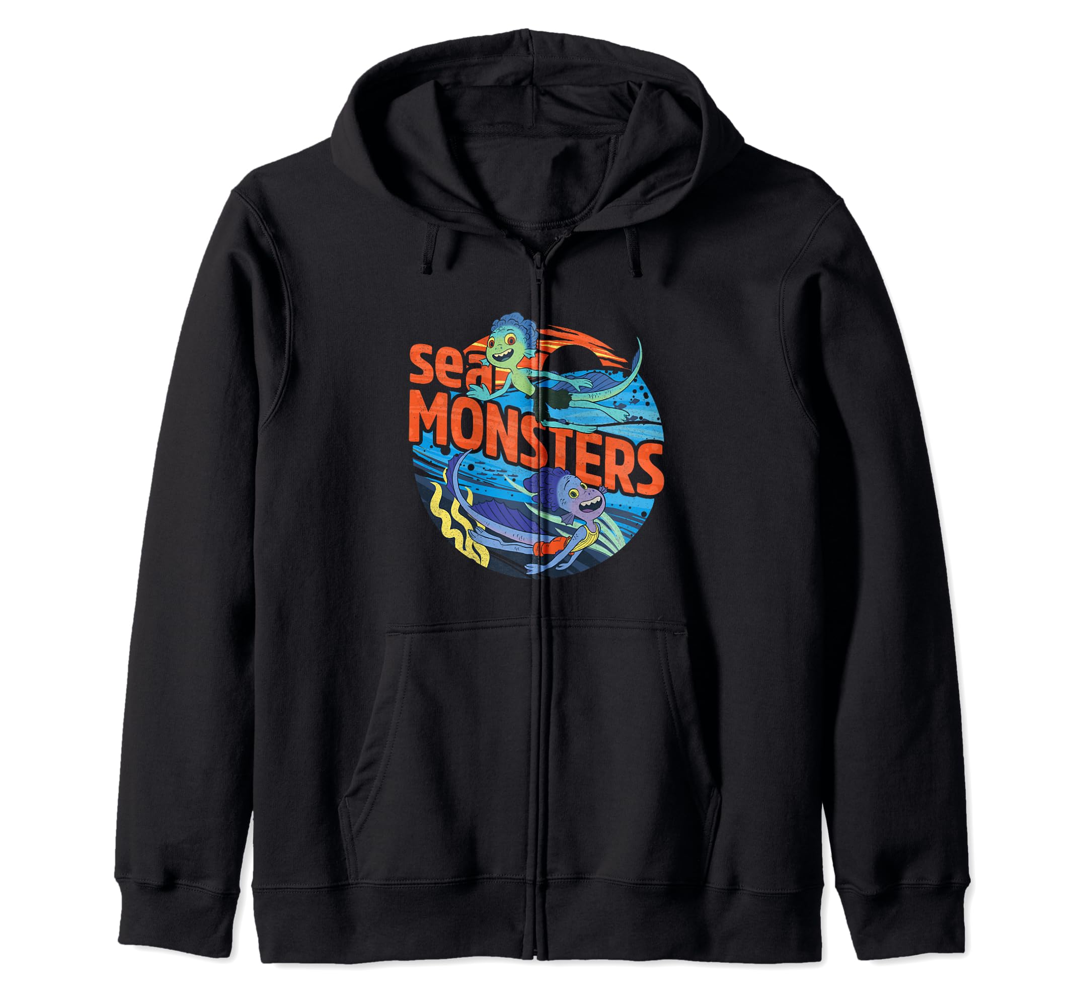 Sweat Luca Alberto Sea Monsters chaud et zippé