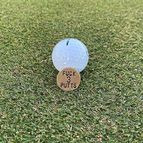Miniatura 6 de Divertido marcador de pelota de golf, marcadores únicos de pelotas de golf con palabras divertidas, marcadores de pelotas de golf, regalos de golf,