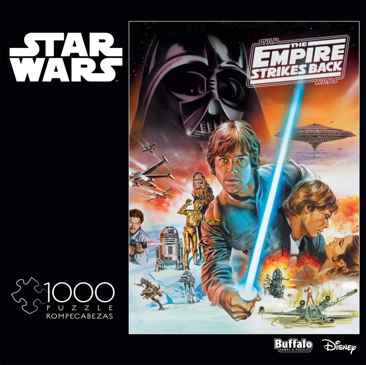 Buffalo Games - Star Wars - Forze imperiali vs The Rebels - Puzzle da 1000 pezzi per adulti - Puzzle impegnativo perfetto per serate di gioco - Dimensioni finite 26,75 x 19,75