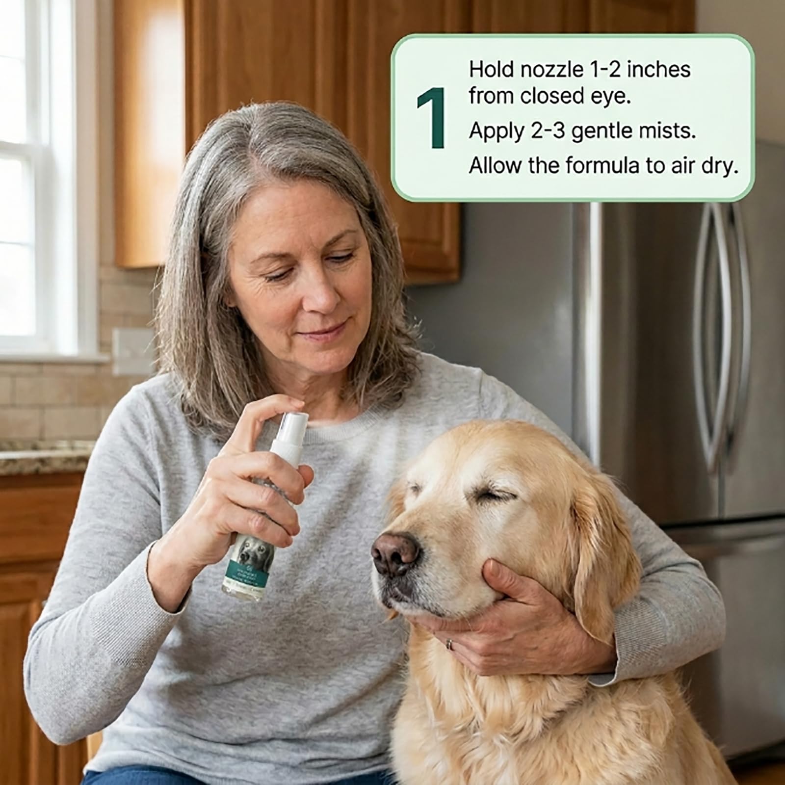 Lutein Eye Spray for Dogs, Hydrates and Moisturizes, 10ml — Amazon image 2