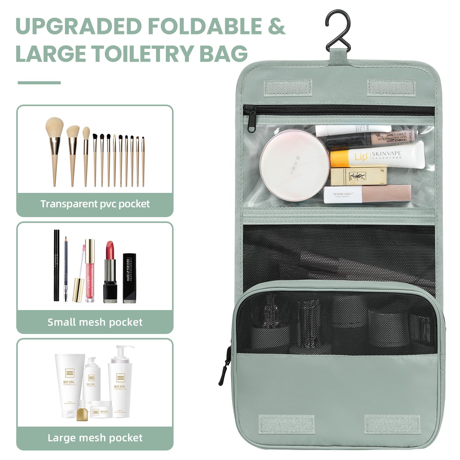 Prezon Packing Cubes voor Koffer 8-delige Set, Lichtgewicht Bagage-Organizers Packing Cubes voor Reisaccessoires