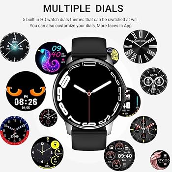 Amazon.com: HOAIYO Smart Watch (Call Receive/Dial), 1.3