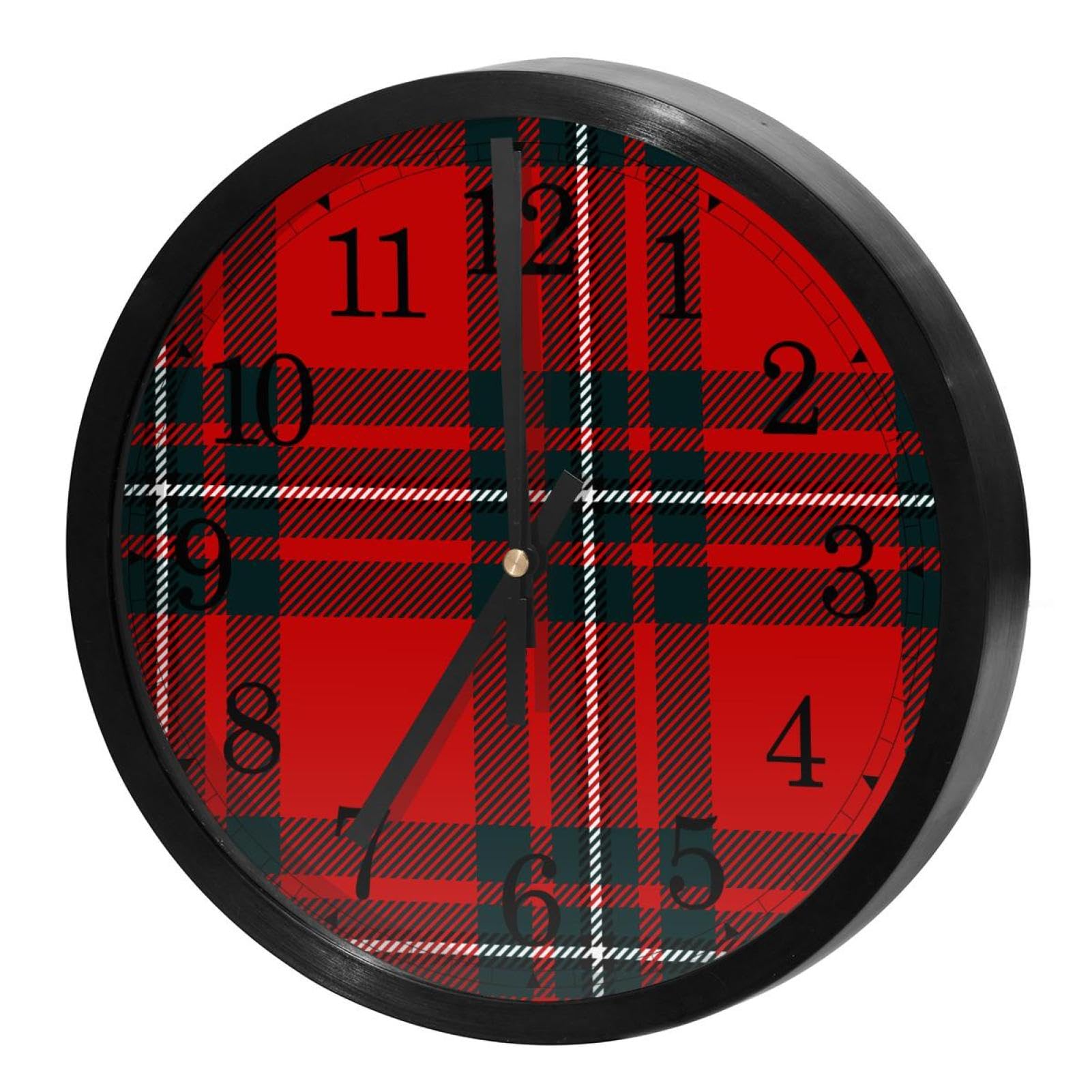 Horloge murale à piles silencieuse pour supprimer le tic-tac du bureau