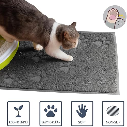 Miniatura 3 de Bulk Buys Alfombrilla colores surtidos atrapa suciedad para gatos