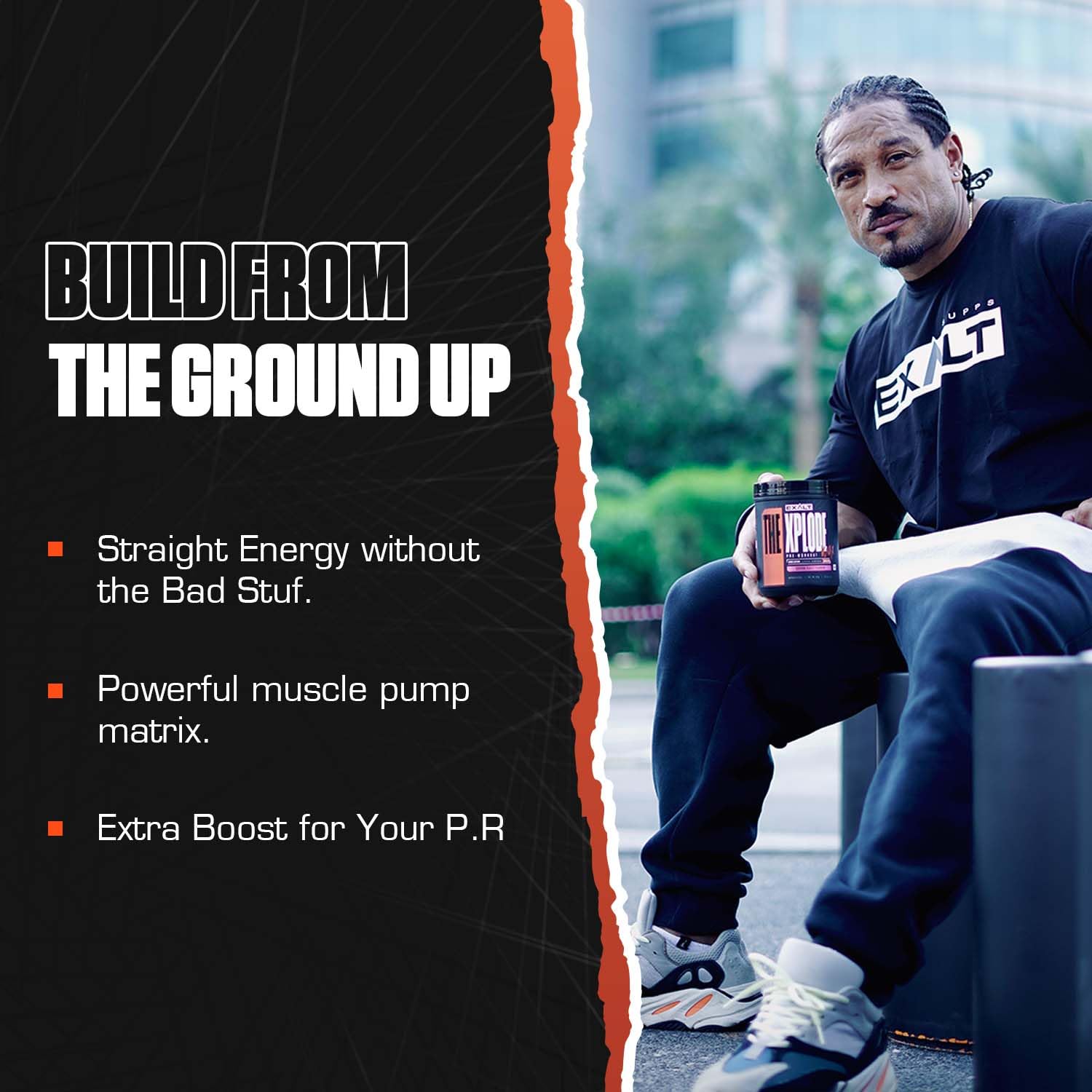 The Xplode Pre Workout Max | 375gm | 30 Servings | 300mg Caffeine | 4g Citrulline | 3000mg Beta Alanine | Hyper Pumps | Improved Endurance | Better Focus (Cotton Candy) — Amazon image 5