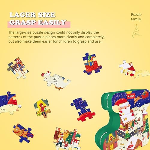 Miniatura 5 de Aroloxta - Rompecabezas de piso para niños de 4 a 8 años, rompecabezas para niños de 5 a 8 años, 112 piezas de aprendizaje preescolar, rompecabezas