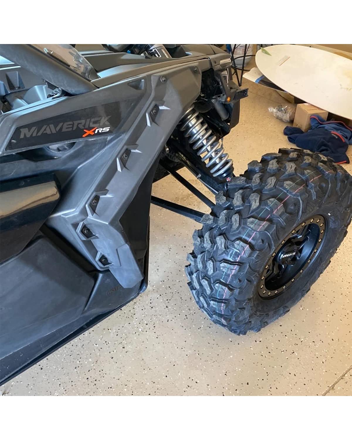 Maverick X3 Fender Flare Extensions, A & UTV PRO Extended Mud Fender