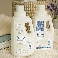 Vista 5 de Bleu Lavande - Paquete de 3 detergentes líquidos naturales para ropa - Detergente concentrado - Biodegradable - Aceite esencial de lavanda pura