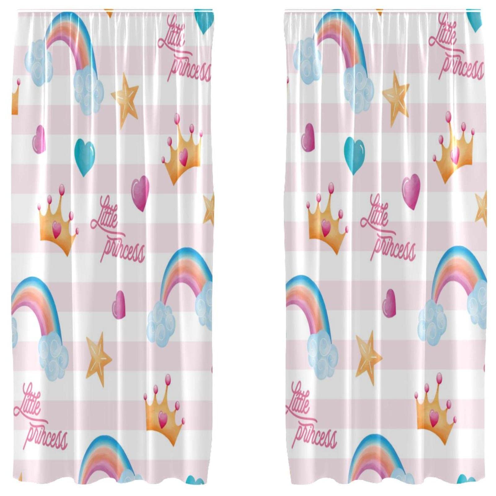 Rideaux rose princesse pour créer la chambre de rêve de votre enfant