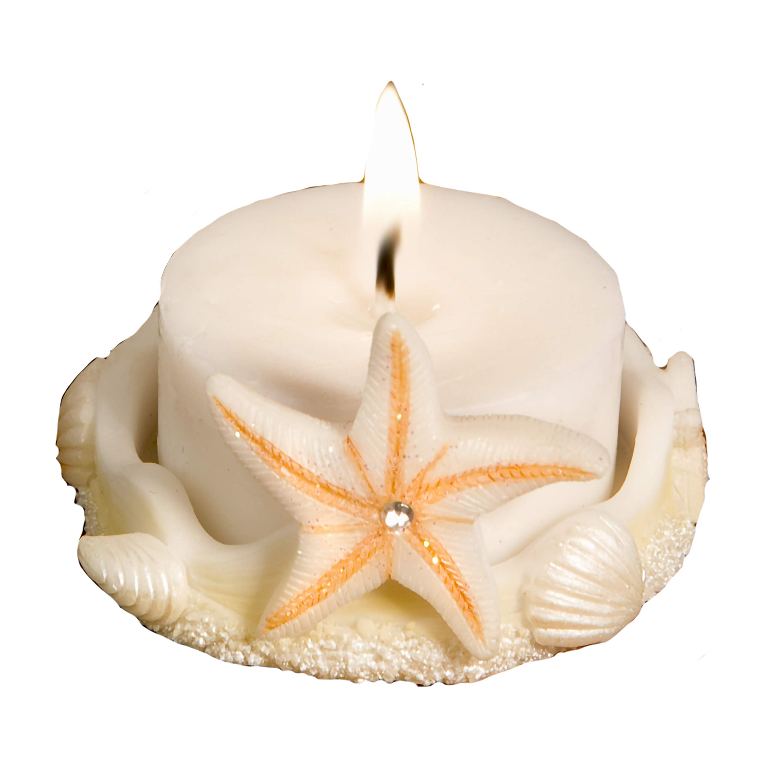 Starfish Design Favor Saver Candles 1
