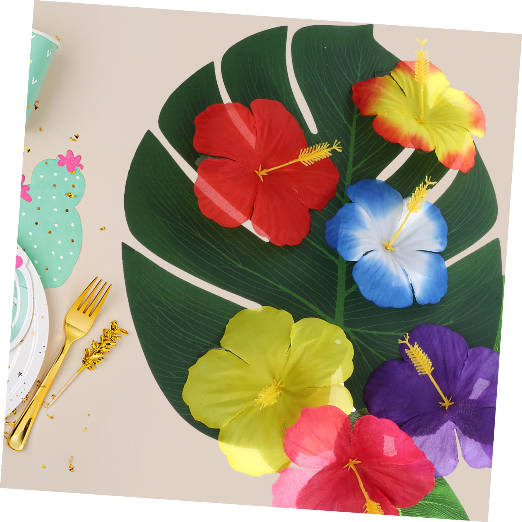 ORFOFE Hawaii Dekorationen Party Luau Party Dekorationen Dschungel Themen Tropische Simulation