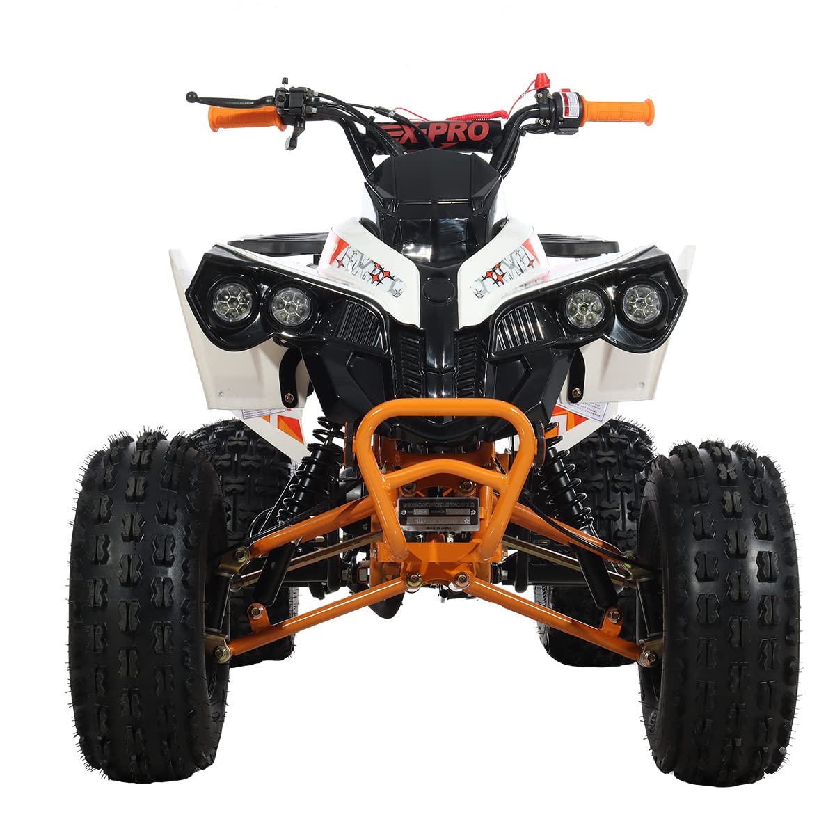Amazon.com: X-PRO 125cc ATV 4 輪四輪125 ATV 四輪,大型19 英吋