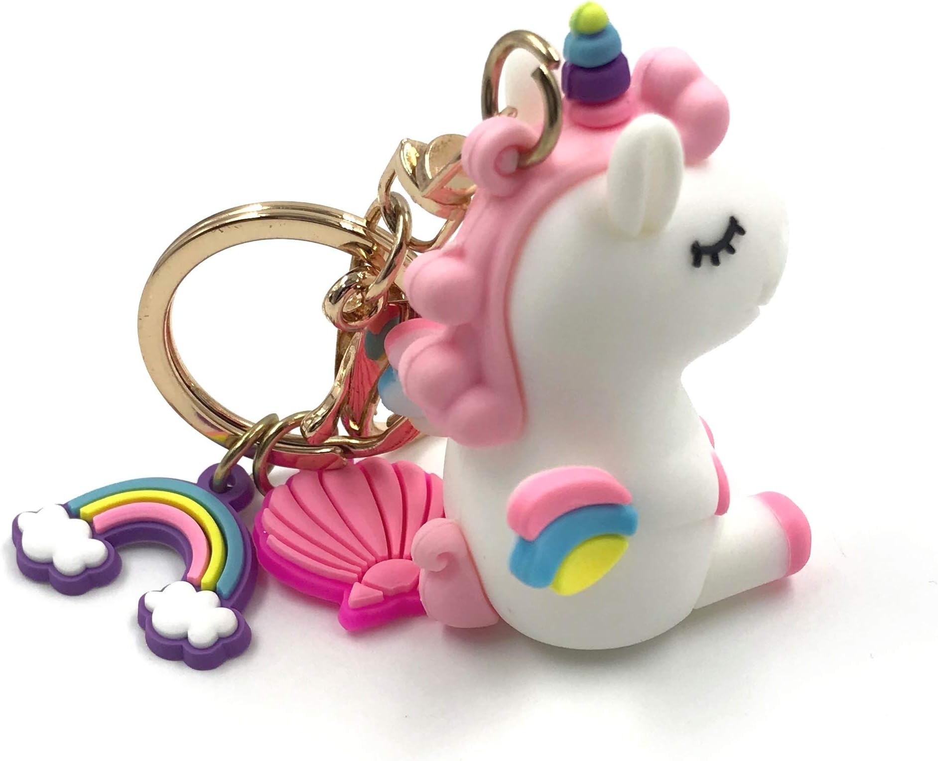 Good Goody Cute Unicorn Heavy Quality Keyring | Quirky Bag Hanging Jewellery Accessory and Keychain
