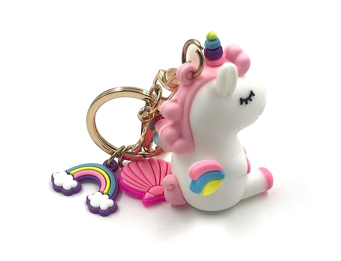 Good Goody Cute Unicorn Heavy Quality Keyring | Quirky Bag Hanging Jewellery Accessory and Keychain