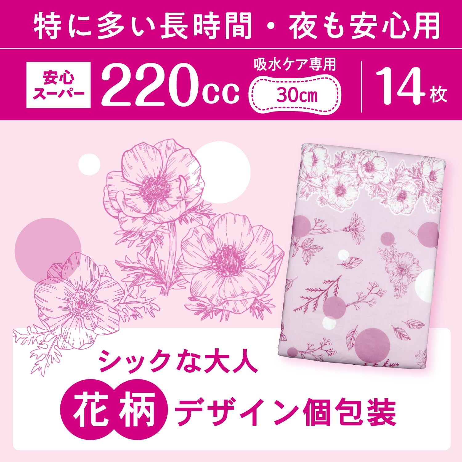 ポイズ 超スリム肌ケアパッド 3.5mm 220cc 14枚×6パック