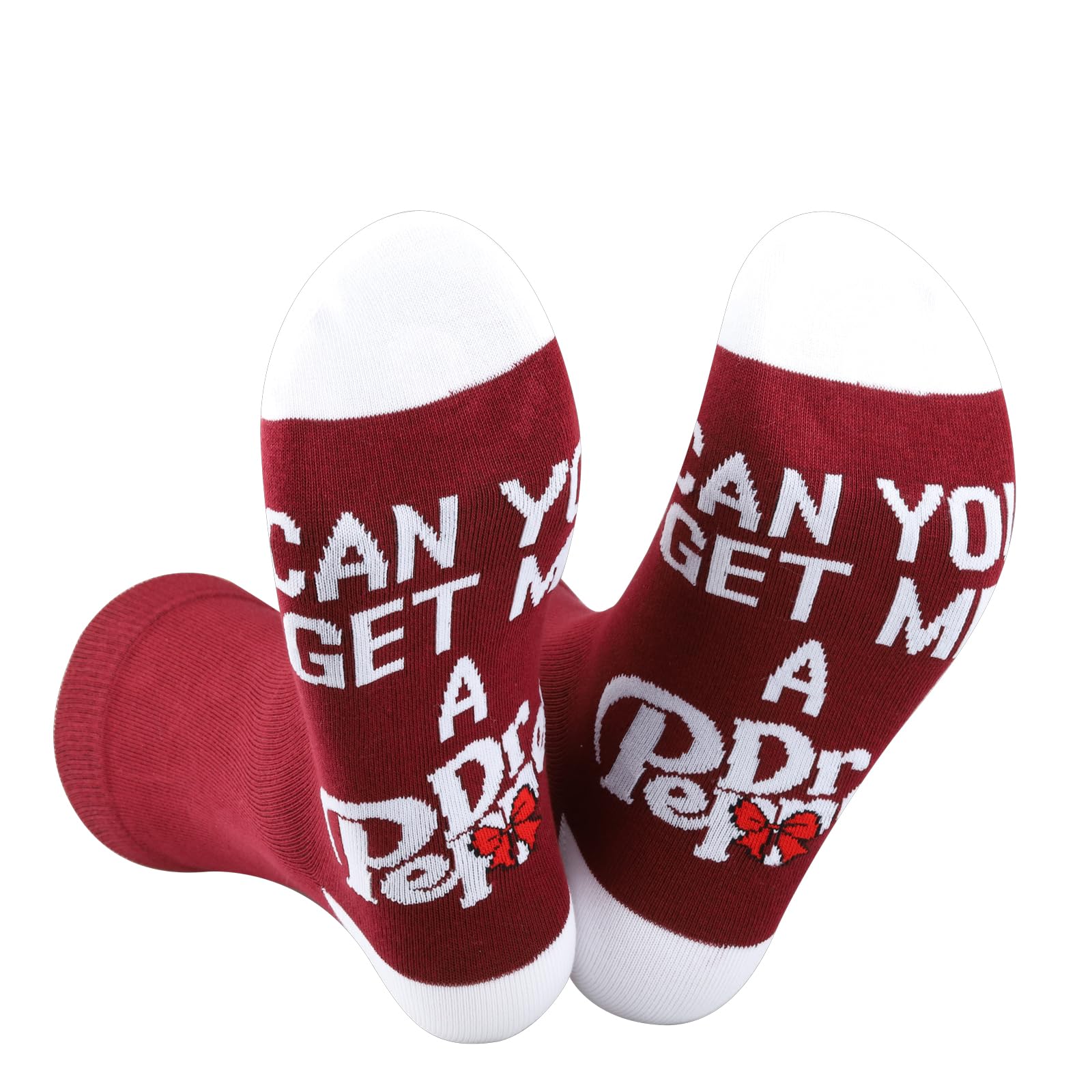 Calcetines de bebida JTOUK de algod&oacute;n con estampado de caramelos y sodas 8